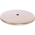 Queue Solutions Replacement Base Cover For QueuePro 250 & SafetyPro 250 Belt Barriers, Polished Stainless Steel PRO-BCF-PS